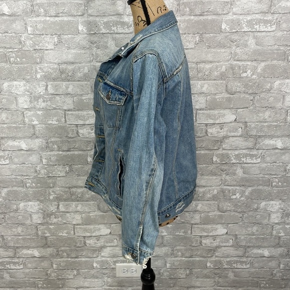 Heartloom Light Blue Jean Jacket - Picture 3 of 7